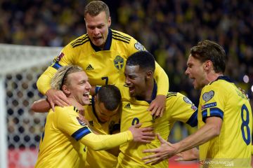 Kualifikasi Piala Dunia Zona Eropa:  Swedia kalahkan Yunani 2-0