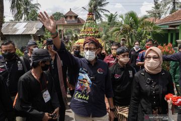 Relawan: Sandiaga Uno peduli pada petani dan bisa bangkitkan ekonomi