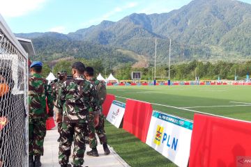 Pengamanan final rugby antara Papua melawan Jakarta diperketat