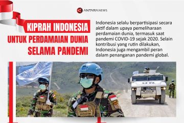 Kiprah Indonesia untuk perdamaian dunia selama pandemi
