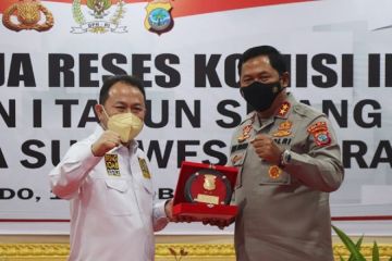 Komisi III DPR kunjungi Polda Sulut, jalankan pengawasan mitra kerja