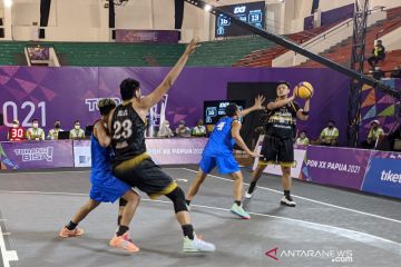 Tim putra DKI Jakarta jumpa Jabar di final basket 3x3