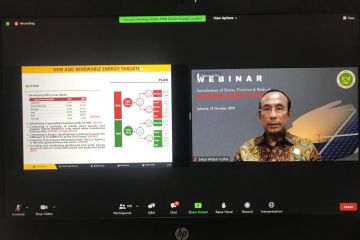 Di depan puluhan diplomat asing, DEN paparkan transisi energi RI