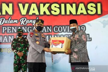 Polri gandeng PCNU Banyuwangi kejar target 70 persen vaksinasi