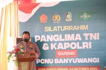 Kapolri ajak PCNU Banyuwangi perkuat penanganan COVID-19