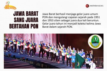 Jawa Barat sang juara bertahan PON