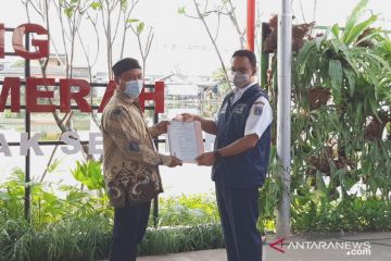 Anies: IMB Kawasan Tanah Merah jadi yang pertama di Indonesia