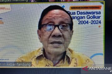 Akbar Tanjung : Sejarah Golkar modal menangkan Pemilu 2024