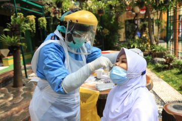 Pemeriksaan 1.073 sampel tak temukan siswa positif corona di Tangerang