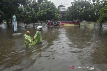 Banjir genang Rawalumbu Bekasi