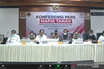 Menteri ATR/BPN: Banyak capaian perangi mafia tanah berkat kerja sama