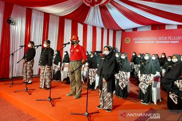 BIN Jateng gelar vaksinasi bagi pelajar di Cilongok Banyumas