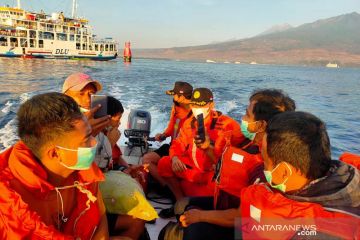 KMP Wicitra Dharma kandas akibat mati mesin di perairan Lombok