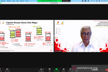 Penerimaan negara dari hulu migas per September lampaui target 1 tahun