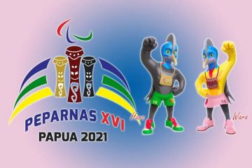 Pembukaan Peparnas Papua dilakukan di Stadion Mandala pada 5 November