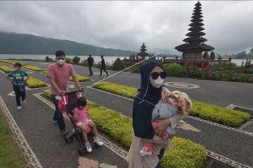Kunjungan turis ke Bedugul meningkat