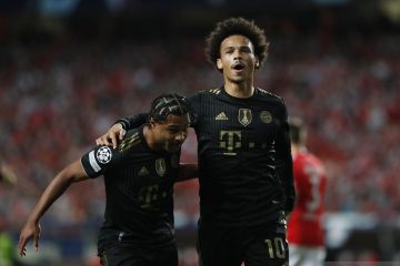 Bayern Muenchen permalukan Benfica dengan skor 4-0