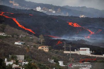 Hancurkan lebih dari 1.800 bangunan, erupsi Gunung La Palma terus berlanjut