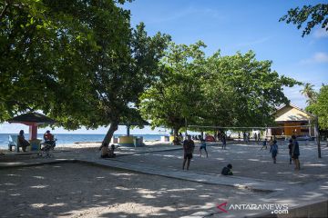 Kawasan Wisata Pantai Boneoge Ramai Dikunjungi Kembali