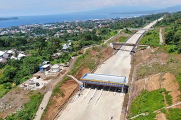 Jasa Marga targetkan Tol Manado-Bitung Seksi 2B rampung November 2021