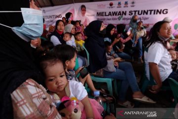 Gerakan melawan stunting dalam 2 tahun Pemerintahan Jokowi-Ma'ruf Amin
