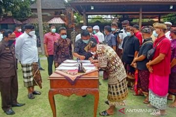 Bupati Gianyar berhasil damaikan sengketa desa adat Jero Kuta