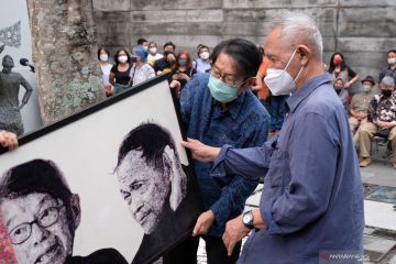 Pameran seni rupa Goenawan Mohamad