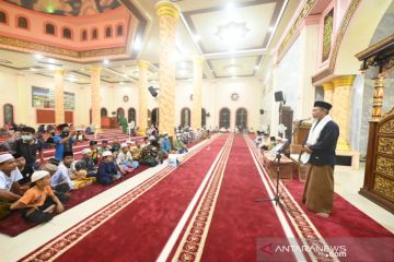 Bupati Merangin hadiri "Maulidan" bersama warga Tabir