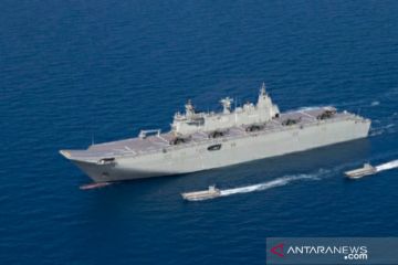 Perkuat kerja sama, kapal Angkatan Laut Australia kunjungi Jakarta