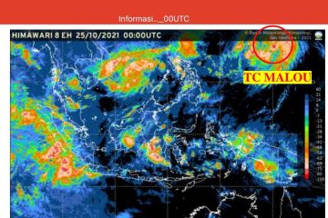 Siklon Tropis Malou sebabkan hujan dan petir di Kepri