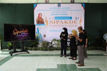 Bupati Sleman resmikan peluncuran aplikasi "Sipakde" Kecamatan Depok