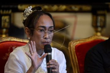 Sukmawati gelar konferensi pers
