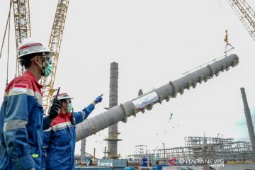 Pertamina telah pasang "propylene splitter" di proyek RDMP Balikpapan