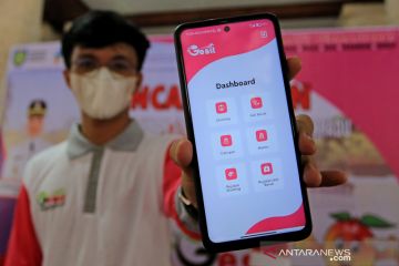 Penggunaan aplikasi cegah stunting