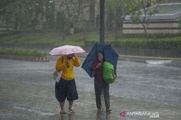 Hujan diprakirakan turun di sejumlah kota besar