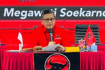 Hasto: Peresmian kantor partai buktikan PDIP solid jelang Pemilu 2024