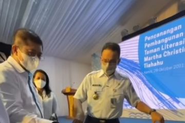 Anies bangun taman literasi di kawasan transit Blok M