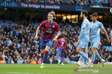 Crystal Palace rusak perayaan laga ke-200 Guardiola bersama City