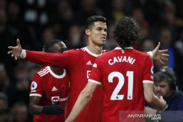 MU menang atas Tottenham, Solskjaer: Ronaldo dan Cavani bersinar