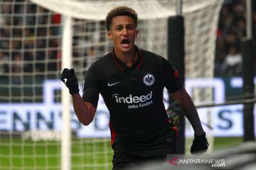 Gol larut Frankfurt paksakan skor imbang 1-1 lawan Leipzig