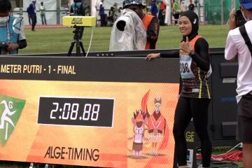 Agustina rebut medali emas keduanya pada PON Papua