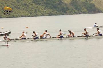 Jawa Barat borong 6 medali emas dayung rowing