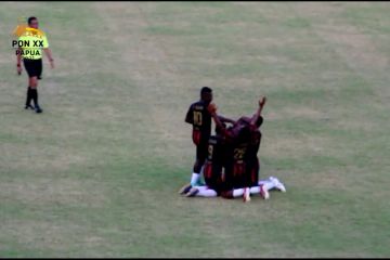 Lumat Sumut 2-0, Tim Sepak Bola Putra Papua maju ke semifinal