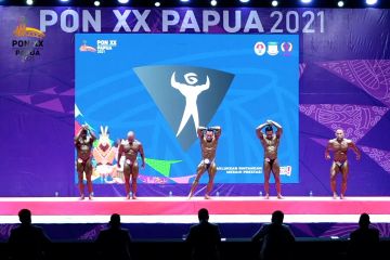 Papua borong 3 medali emas dari binaraga