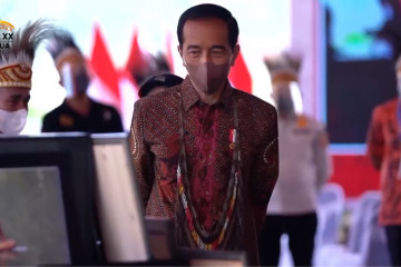 Presiden Jokowi resmikan Gedung Papua Muda Inspiratif