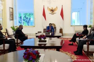 Presiden Jokowi terima kunjungan Menlu Malaysia