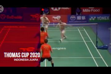 Penantian 19 tahun, Indonesia juara Thomas Cup 2020