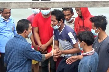 10 Nelayan yang terdampar di Malaysia dilepas dan dipulangkan