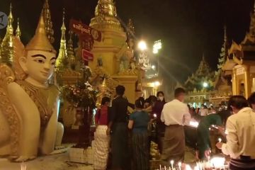 Festival cahaya Thadingyut digelar di Myanmar