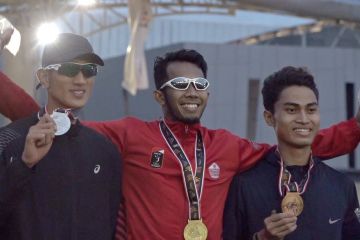 Rizky Gushafa pertahankan medali emasnya pada PON XX Papua